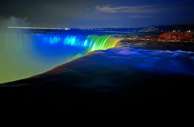 Niagara Falls skyline, illustrative